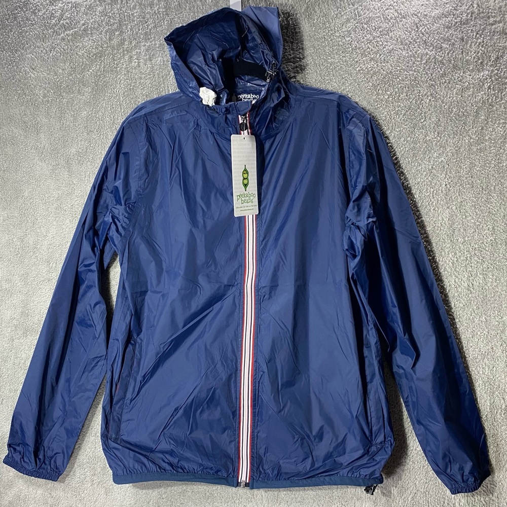 PEEKABOO BEANS Navy Jacket Large Youth Gender Neutral L